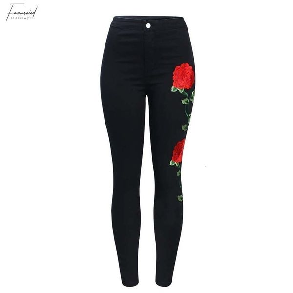 women designer jeans women designer pants new high waist black embroidery jeans without ripped woman fashion floral denim trousers for, Blue
women designer jeans women designer pants new high waist black embroidery jeans without ripped woman fashion floral denim trousers for, Blue