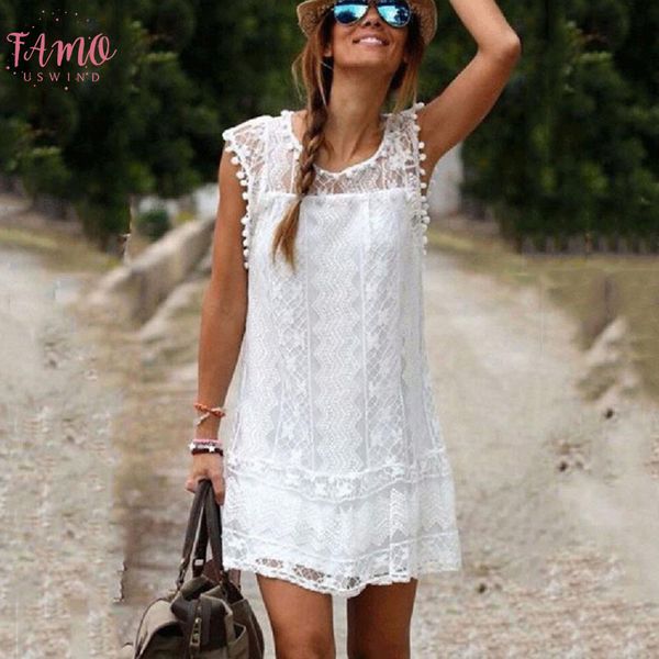 summer new fashion casual lace sleeveless straight beach short dress tassel mini o neck dress wholesale hip n4, Black;gray
summer new fashion casual lace sleeveless straight beach short dress tassel mini o neck dress wholesale hip n4, Black;gray