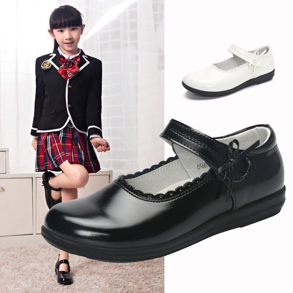 2019 school shoes princess girls kids children genuine leather flats dress casual beauty performance cute big size26-42 hook loop footwear, Black
2019 school shoes princess girls kids children genuine leather flats dress casual beauty performance cute big size26-42 hook loop footwear, Black