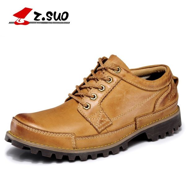 z.suo brand autumn men's american style genuine leather casual shoes classic fashion real cow leather men tooling shoes, Black
z.suo brand autumn men's american style genuine leather casual shoes classic fashion real cow leather men tooling shoes, Black