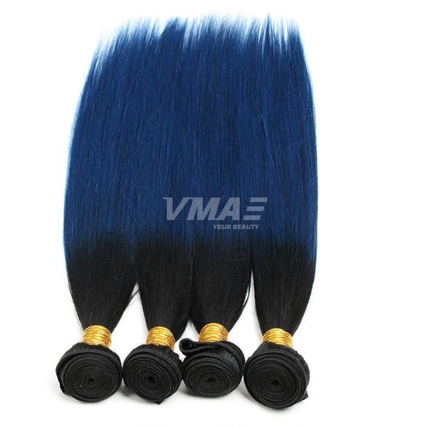 vmae ombre color brazilian dark roots blue human hair extensions 3 bundles straight natural soft remy hair weaves 2 tone #1b/blue, Black
vmae ombre color brazilian dark roots blue human hair extensions 3 bundles straight natural soft remy hair weaves 2 tone #1b/blue, Black