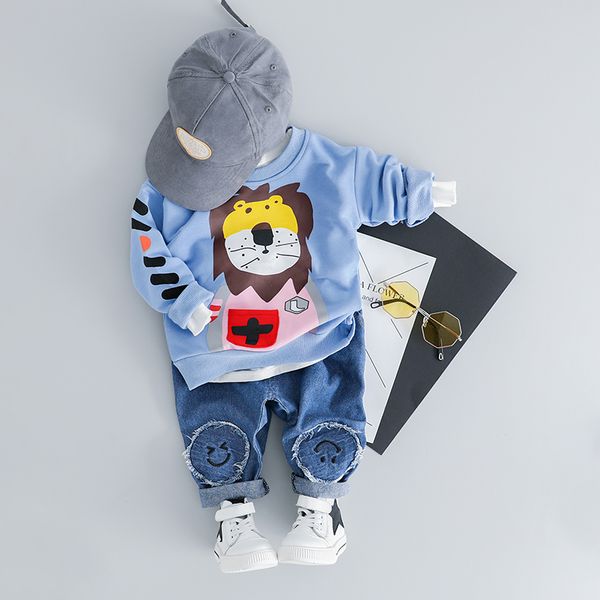 hylkidhuose 2019 spring baby girls boys clothing sets toddler infant clothes suits cartoon t shirt pants kids children costume y190522, White
hylkidhuose 2019 spring baby girls boys clothing sets toddler infant clothes suits cartoon t shirt pants kids children costume y190522, White