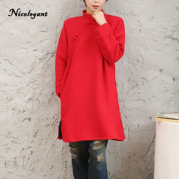 new parkas women coat buckle 2019 spring autumn keep warm stand collar chinese style cotton linen long sleeve parkas, Black
new parkas women coat buckle 2019 spring autumn keep warm stand collar chinese style cotton linen long sleeve parkas, Black