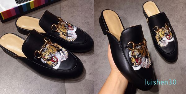 new mules princetown men women fur slippers mules flats genuine leather designer fashion metal chain ladies casual shoe l30, Black
new mules princetown men women fur slippers mules flats genuine leather designer fashion metal chain ladies casual shoe l30, Black