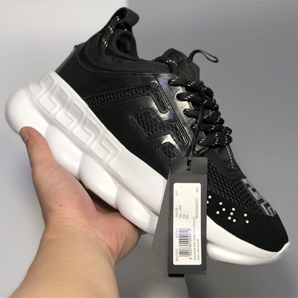 Sell chain reaction luxury hoe men de igner neaker men chain linked trainer lightweight women outdoor runner lover ca ual hoe
Sell chain reaction luxury hoe men de igner neaker men chain linked trainer lightweight women outdoor runner lover ca ual hoe