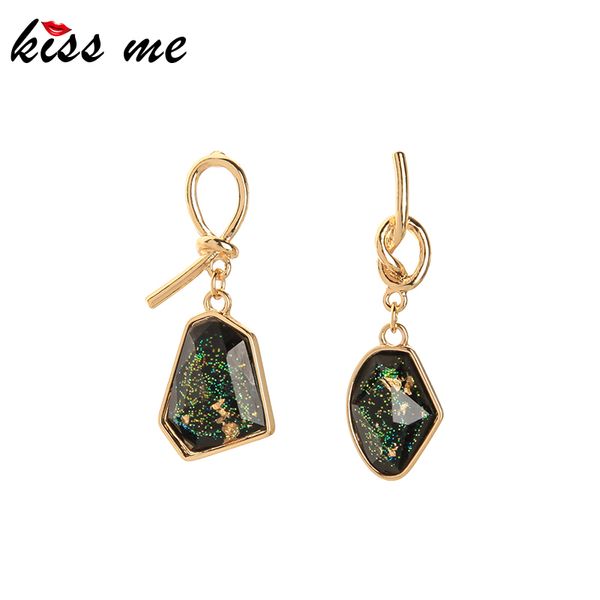 kissme 2020 new drop earrings for women irregular geometric gold powder resin knot asymmetric earrings fashion jewelry wholesale, Silver
kissme 2020 new drop earrings for women irregular geometric gold powder resin knot asymmetric earrings fashion jewelry wholesale, Silver