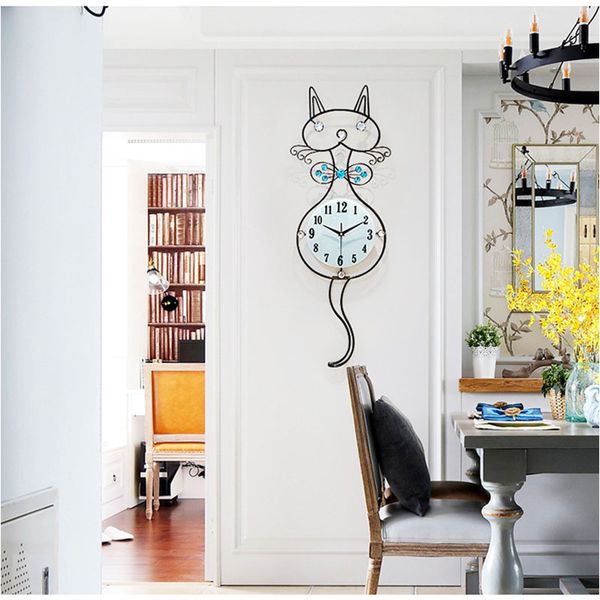 large cat wall clock living room 3d wall clock sticker bedroom digital quartz modern design home decor
large cat wall clock living room 3d wall clock sticker bedroom digital quartz modern design home decor