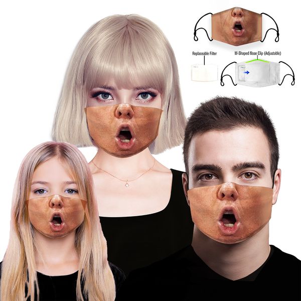 cross-border amazon men and women pm2.5 cotton dustproof 3d printed mask grimace with filter green face customize individual pack
cross-border amazon men and women pm2.5 cotton dustproof 3d printed mask grimace with filter green face customize individual pack