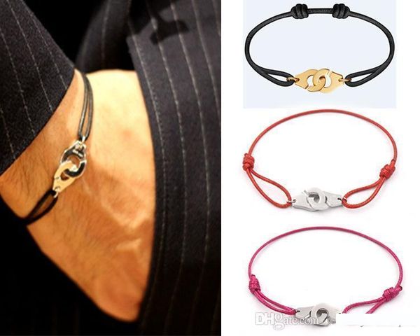 fashion brand women and man size bracelet handmade rope chain bracelet charm titanium stainless steel with manacle brand jewelry ps5229, Golden;silver
fashion brand women and man size bracelet handmade rope chain bracelet charm titanium stainless steel with manacle brand jewelry ps5229, Golden;silver