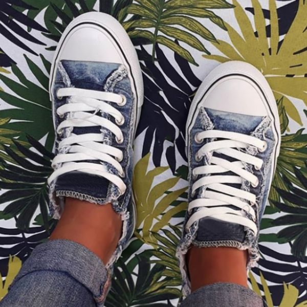 fashion sneakers women denim casual shoes tenis canvas shoes female trainers lace up basket vulcanize lace up sneakers d30, Black
fashion sneakers women denim casual shoes tenis canvas shoes female trainers lace up basket vulcanize lace up sneakers d30, Black