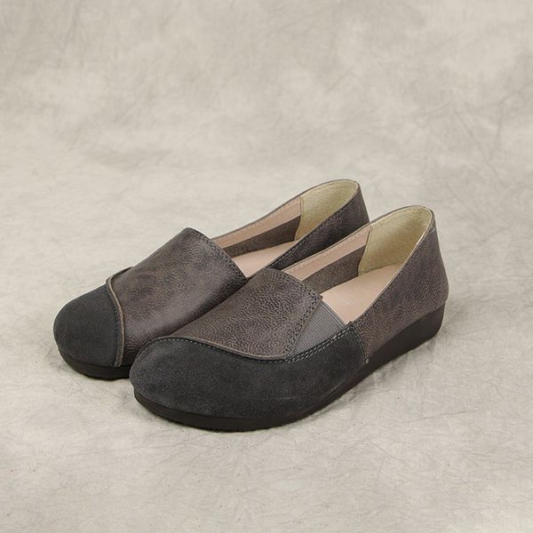 muffin bottom woman shoe handmade genuine leather vintage soft and comfortable non-slip shading mori flat shoes, Black
muffin bottom woman shoe handmade genuine leather vintage soft and comfortable non-slip shading mori flat shoes, Black