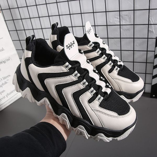 fashion men's casual shoes running men sneakers breathable sport footwear daddy shoes outdoor zapatos de mujer 39-44
fashion men's casual shoes running men sneakers breathable sport footwear daddy shoes outdoor zapatos de mujer 39-44