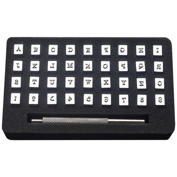 leather craft tool name production standard alphabet&number set stamp for leathercraft letter high-quality 3.5-6.5mm 36pcs
leather craft tool name production standard alphabet&number set stamp for leathercraft letter high-quality 3.5-6.5mm 36pcs