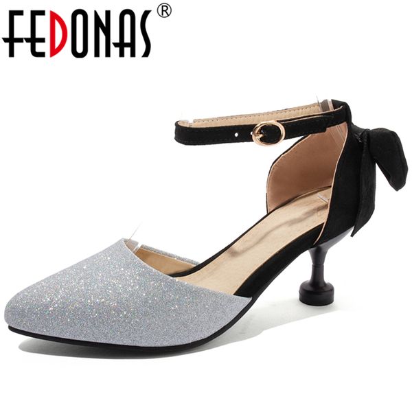 fedonas fashion elegant party wedding casual women shoes butterfly knot ankle strap pointed toe thin heel shallow shoes woman, Black
fedonas fashion elegant party wedding casual women shoes butterfly knot ankle strap pointed toe thin heel shallow shoes woman, Black