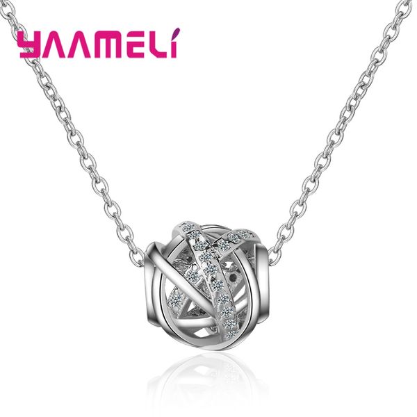 new fashion women geometric style round pendant necklace classic 925 sterling silver wedding engagement party jewelry
new fashion women geometric style round pendant necklace classic 925 sterling silver wedding engagement party jewelry
