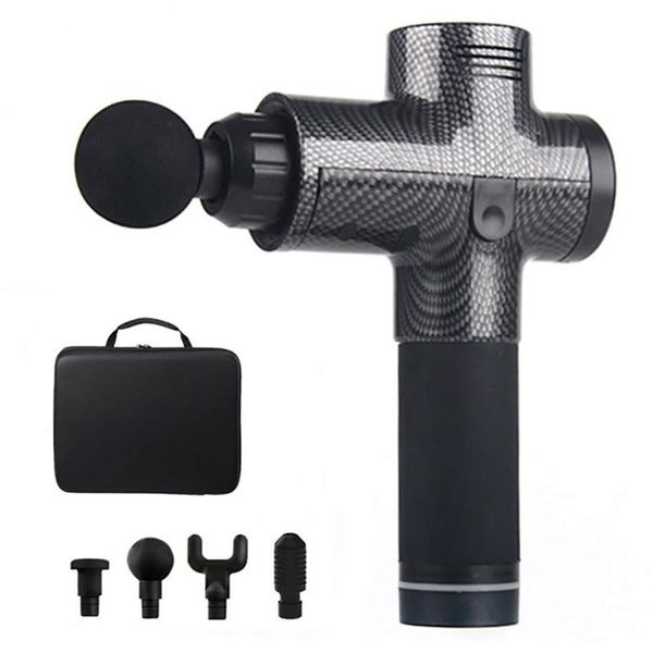 4 rechargeable muscle massage gun electric fascia gun massager high power helps relieve muscle aches and stiff
4 rechargeable muscle massage gun electric fascia gun massager high power helps relieve muscle aches and stiff
