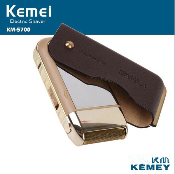 kemei km-5700 reciprocating tyrant gold electric shaver razor wholesale rechargeable beard knife dhl ing
kemei km-5700 reciprocating tyrant gold electric shaver razor wholesale rechargeable beard knife dhl ing