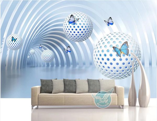 3d room wallpaper on a wall custom p mural ball butterfly architectural space corridor home decor living room wallpaper for walls 3 d
3d room wallpaper on a wall custom p mural ball butterfly architectural space corridor home decor living room wallpaper for walls 3 d