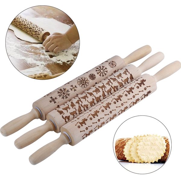 5*43cm embossing rolling pin for dough pastry dogs&cats&snowflake diy wooden rolling pin for cookies biscuits noodle cake roller
5*43cm embossing rolling pin for dough pastry dogs&cats&snowflake diy wooden rolling pin for cookies biscuits noodle cake roller