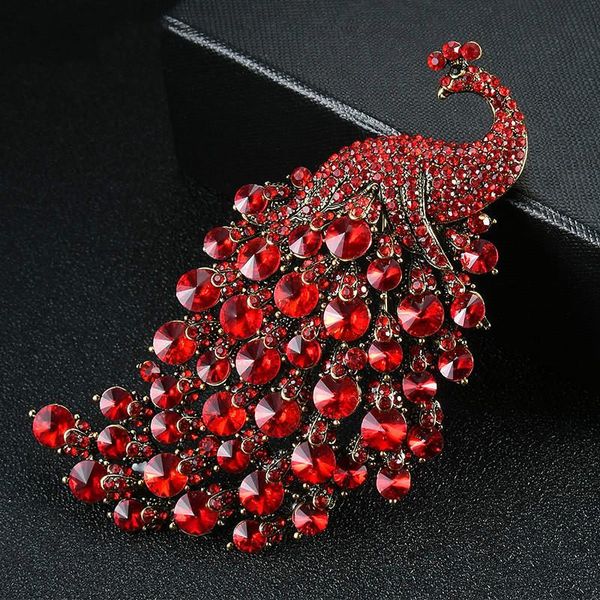 big szie rhinestone peacock brooch pin ladies brooch diamond brooch fashion clothing accessories jewelry gift, Gray
big szie rhinestone peacock brooch pin ladies brooch diamond brooch fashion clothing accessories jewelry gift, Gray