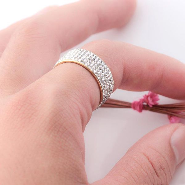 wholesale- rock rap iced out bling gold rhinestone crystal rings wedding band party bride jewelry banquet dress women accessory, Silver
wholesale- rock rap iced out bling gold rhinestone crystal rings wedding band party bride jewelry banquet dress women accessory, Silver