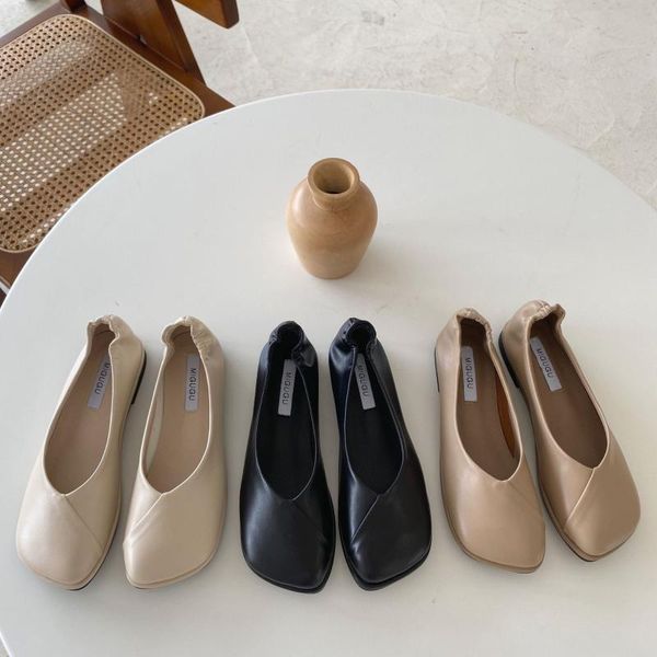 concise sewing square toe ballet shoes women retro slip on moccasins cozy shallow patchwork grandma shoes female zapatos flats, Black
concise sewing square toe ballet shoes women retro slip on moccasins cozy shallow patchwork grandma shoes female zapatos flats, Black