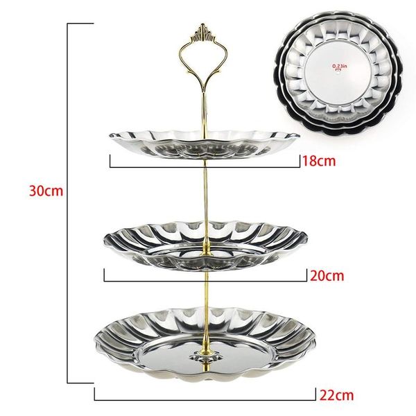easy-fruit plates 3-tier stainless steel cake wedding stand fruits desserts candy cheese tableware plates display for wedding ho fruit veg
easy-fruit plates 3-tier stainless steel cake wedding stand fruits desserts candy cheese tableware plates display for wedding ho fruit veg