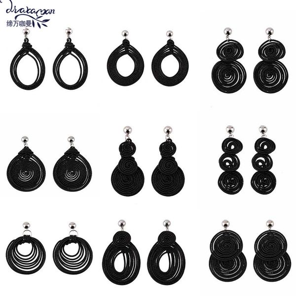 dvacaman new handmade rope chain woven earrings for women bohemian 2019 trendy statement earrings long drop ins jewelry, Golden
dvacaman new handmade rope chain woven earrings for women bohemian 2019 trendy statement earrings long drop ins jewelry, Golden