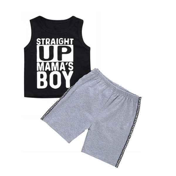 clothing sets 6m-4y toddler kids baby boys summer clothes letter printed vest +solid color shorts 2pcs casual outfits set, White
clothing sets 6m-4y toddler kids baby boys summer clothes letter printed vest +solid color shorts 2pcs casual outfits set, White