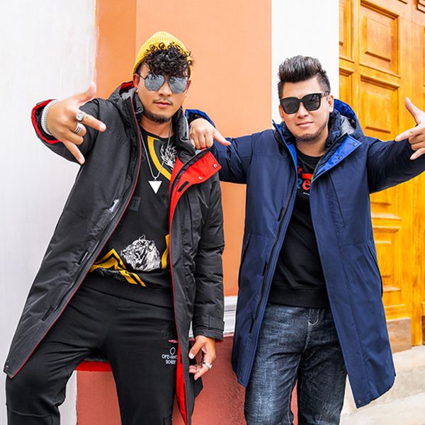 fashion men clothing long men fashion cotton jacket hooded coat thick warm winter coat plus size, Black
fashion men clothing long men fashion cotton jacket hooded coat thick warm winter coat plus size, Black