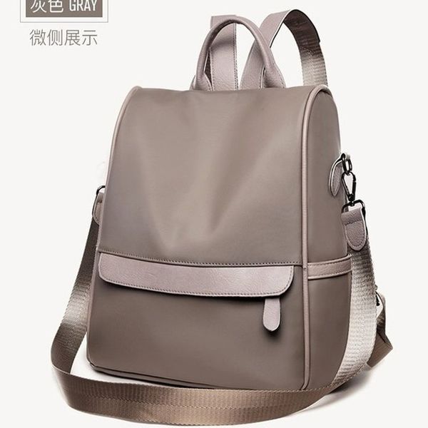 2020 new ladies backpack korean style fashion casual simple large capacity anti-theft backpack women's
2020 new ladies backpack korean style fashion casual simple large capacity anti-theft backpack women's