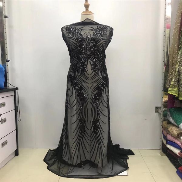 sequin lace fabric for wedding 2019 african fabric with sequins beads/gold/red/black/green tulle fabric, Black;white
sequin lace fabric for wedding 2019 african fabric with sequins beads/gold/red/black/green tulle fabric, Black;white