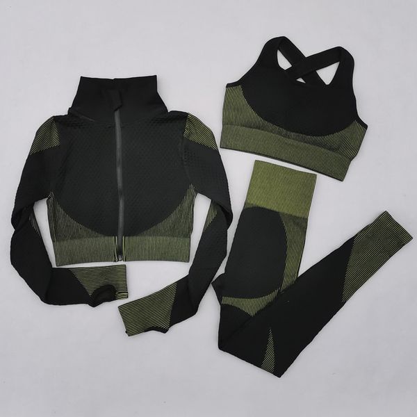 seamless yoga set women sportswear fitness sports suits long sleeve crop high waist gym leggings sport bra workout clothing
seamless yoga set women sportswear fitness sports suits long sleeve crop high waist gym leggings sport bra workout clothing