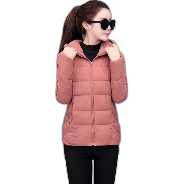 2019 new slim winter jacket women hooded coat causal thick warm down parkas stand collar zipper cotton padded jacket female, Black
2019 new slim winter jacket women hooded coat causal thick warm down parkas stand collar zipper cotton padded jacket female, Black