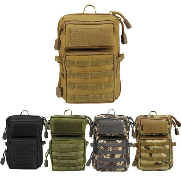 Molle Pouch Belt Waist Pack Tactical Hunting Pouch Camping Bags Mobile Phone Wallet Travel Tool Small Pocket Bag