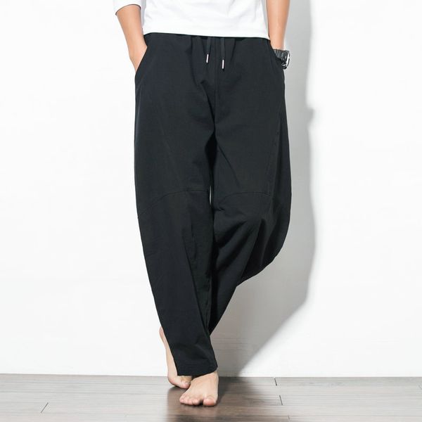 autumn plus size hip hop harem pants men casual loose trousers drawstring joggers black m-5xl
autumn plus size hip hop harem pants men casual loose trousers drawstring joggers black m-5xl