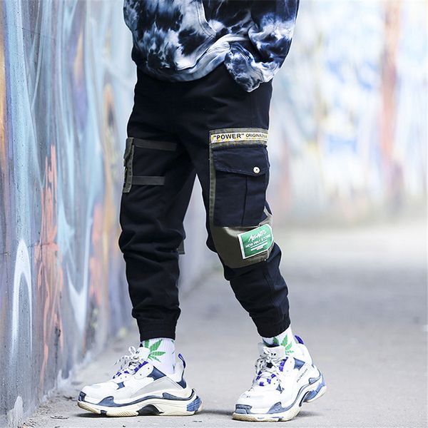 april 2019 hip hip black patchwork cargo pants men tactical joggers pant autumn casual streetwear trousers elastic pants
april 2019 hip hip black patchwork cargo pants men tactical joggers pant autumn casual streetwear trousers elastic pants