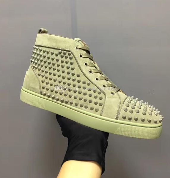 perfect designer 2019 studs spikes red bottom sneakers shoes for men & women elegant party wedding dress leisure walking flats with dust bag, Black
perfect designer 2019 studs spikes red bottom sneakers shoes for men & women elegant party wedding dress leisure walking flats with dust bag, Black