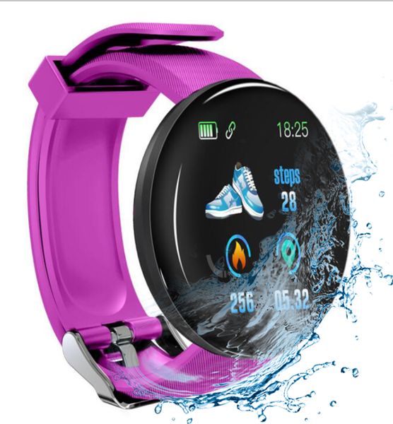 d18 round screen sport smart bracelet fitness tracker smart watch blood pressure ip65 waterproof heart rate wristband with retail box
d18 round screen sport smart bracelet fitness tracker smart watch blood pressure ip65 waterproof heart rate wristband with retail box