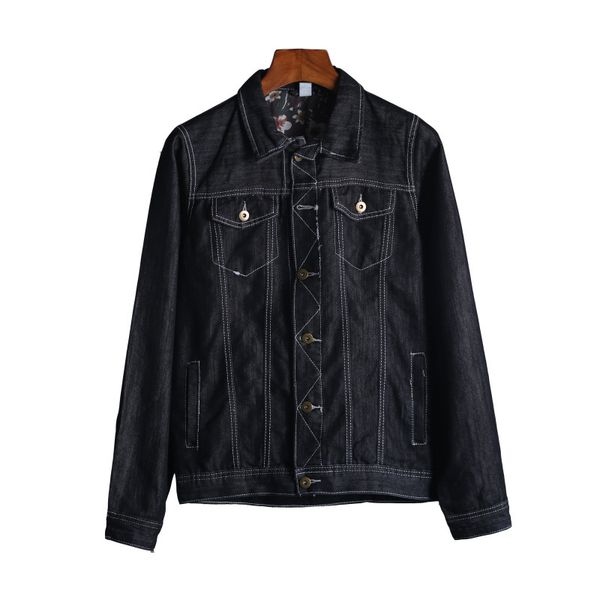 asian size classic wear men jean work jacket black demin cargo pocket work chore coat style, Black;brown
asian size classic wear men jean work jacket black demin cargo pocket work chore coat style, Black;brown