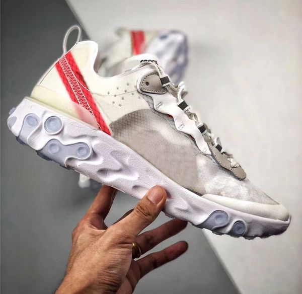 2018 New Undercover X React Element 87 Black White AQ1090-100,AQ1090-001 Men Women Running Shoes Authentic Sneakers Size 40-46
2018 New Undercover X React Element 87 Black White AQ1090-100,AQ1090-001 Men Women Running Shoes Authentic Sneakers Size 40-46