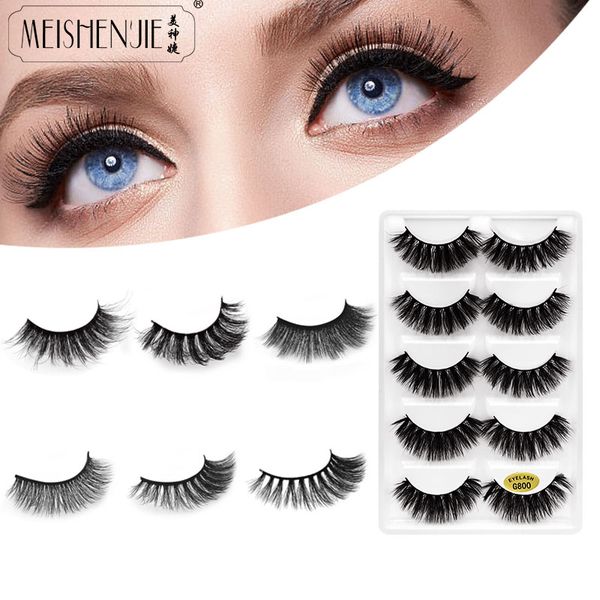 new fashion 5 pairs false eyelashes natural long lashes mink eyelashes 3d mink lashes eyelash extension cilios beauty
new fashion 5 pairs false eyelashes natural long lashes mink eyelashes 3d mink lashes eyelash extension cilios beauty
