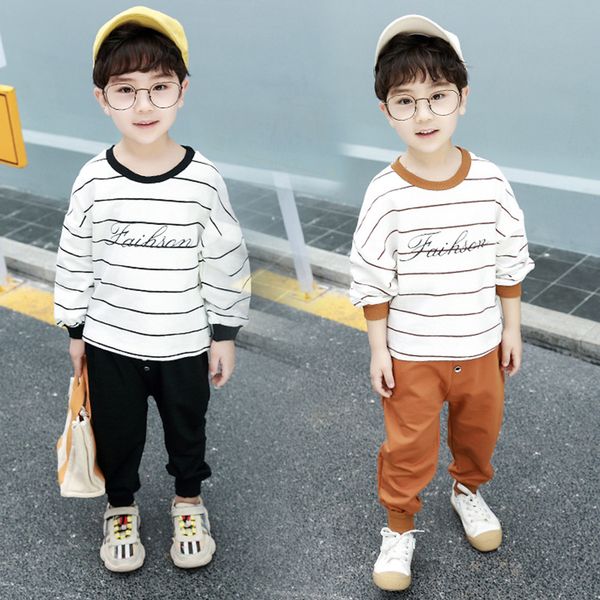 boy's spring suit trendy striped suits for middle and small children 2020, White
boy's spring suit trendy striped suits for middle and small children 2020, White