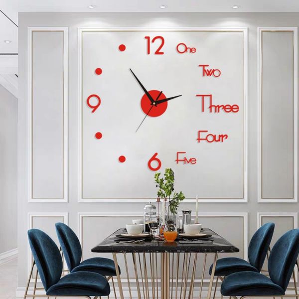 modern wall clock creative diy number english 3d mirror surface wall clock sticker hanging silent sticker decoration
modern wall clock creative diy number english 3d mirror surface wall clock sticker hanging silent sticker decoration