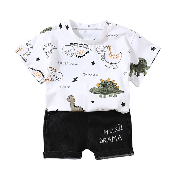 cotton baby boy clothes sets summer toddler short sleeve t-shirt denim jeans cartoon children clothing suits kids costume 0-5y, White
cotton baby boy clothes sets summer toddler short sleeve t-shirt denim jeans cartoon children clothing suits kids costume 0-5y, White