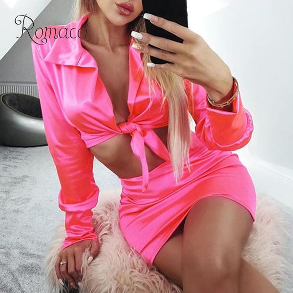 fashion 2 piece set women crop mini skirt set tied front deep v neck long sleeves slim blouse skirts clubwear two piece, White
fashion 2 piece set women crop mini skirt set tied front deep v neck long sleeves slim blouse skirts clubwear two piece, White