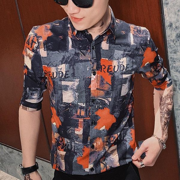 print men shirt korean tuxedo shirt camisa masculina summer short sleeve slim fit casual business work shirts dress men clothes, White;black
print men shirt korean tuxedo shirt camisa masculina summer short sleeve slim fit casual business work shirts dress men clothes, White;black