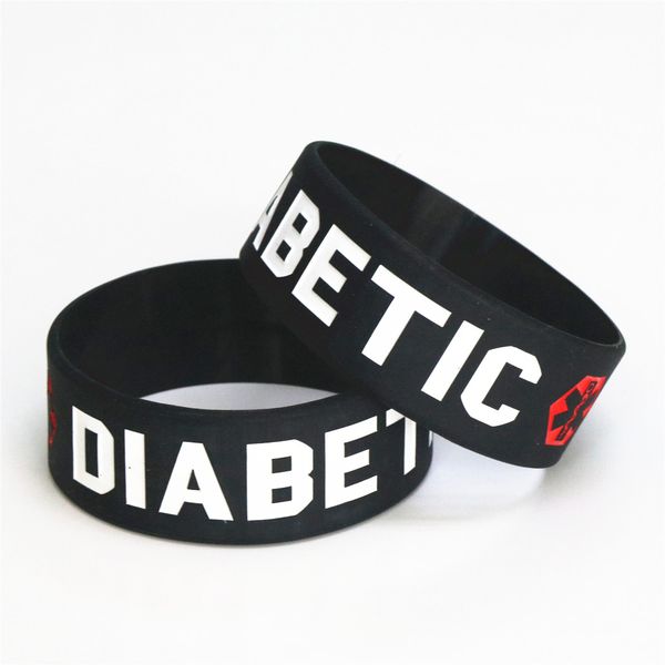 fashion 1pc black color medical diabetic 1 inch wide silicone wristbands armband nurse bracelets&bangles size gifts sh087, Golden;silver
fashion 1pc black color medical diabetic 1 inch wide silicone wristbands armband nurse bracelets&bangles size gifts sh087, Golden;silver