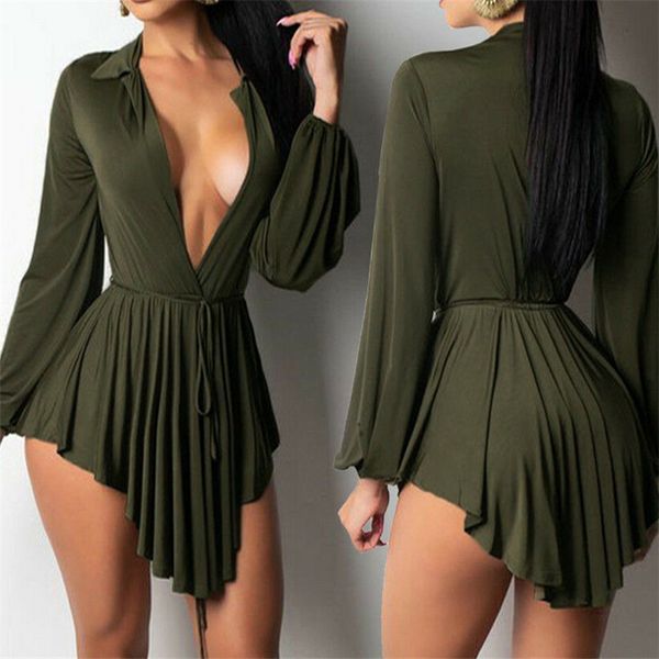 deep v neck turn down neck dress casual long sleeve elegant night party vestidos 2019 summer irregular pleated short dress, Black;gray
deep v neck turn down neck dress casual long sleeve elegant night party vestidos 2019 summer irregular pleated short dress, Black;gray