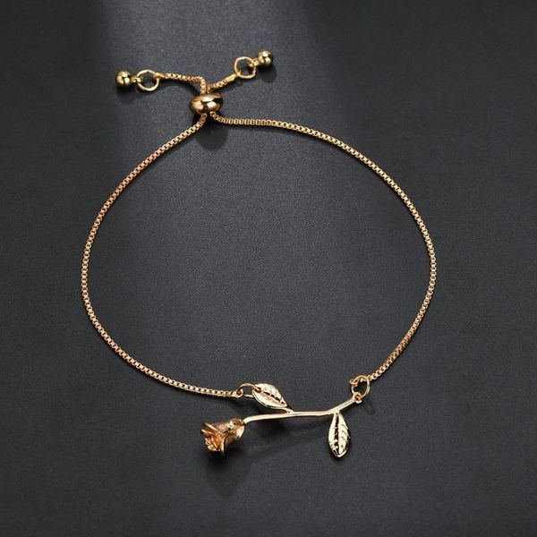 2020 new small fresh rose flower bracelet valentine's day birthday gift, Golden;silver
2020 new small fresh rose flower bracelet valentine's day birthday gift, Golden;silver